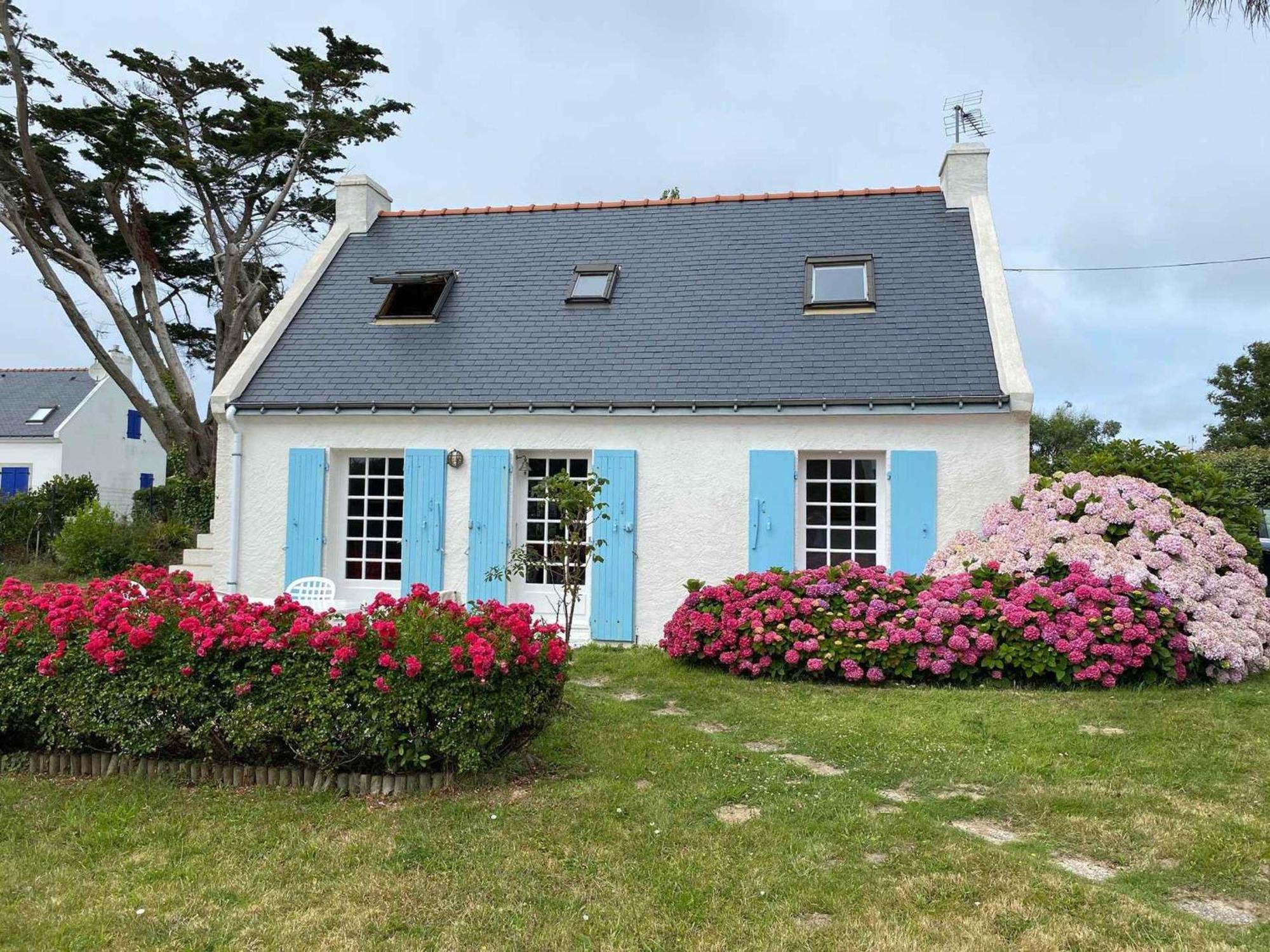 Maison Confortable Pres De La Mer Et Du Bourg, Calme Et Authenticite A Sauzon. - Fr-1-418-153 エクステリア 写真