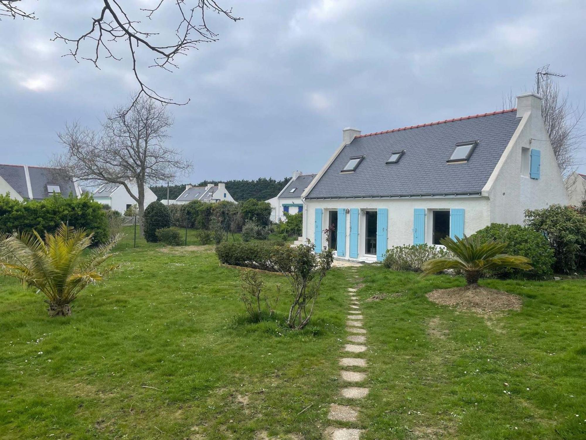 Maison Confortable Pres De La Mer Et Du Bourg, Calme Et Authenticite A Sauzon. - Fr-1-418-153 エクステリア 写真