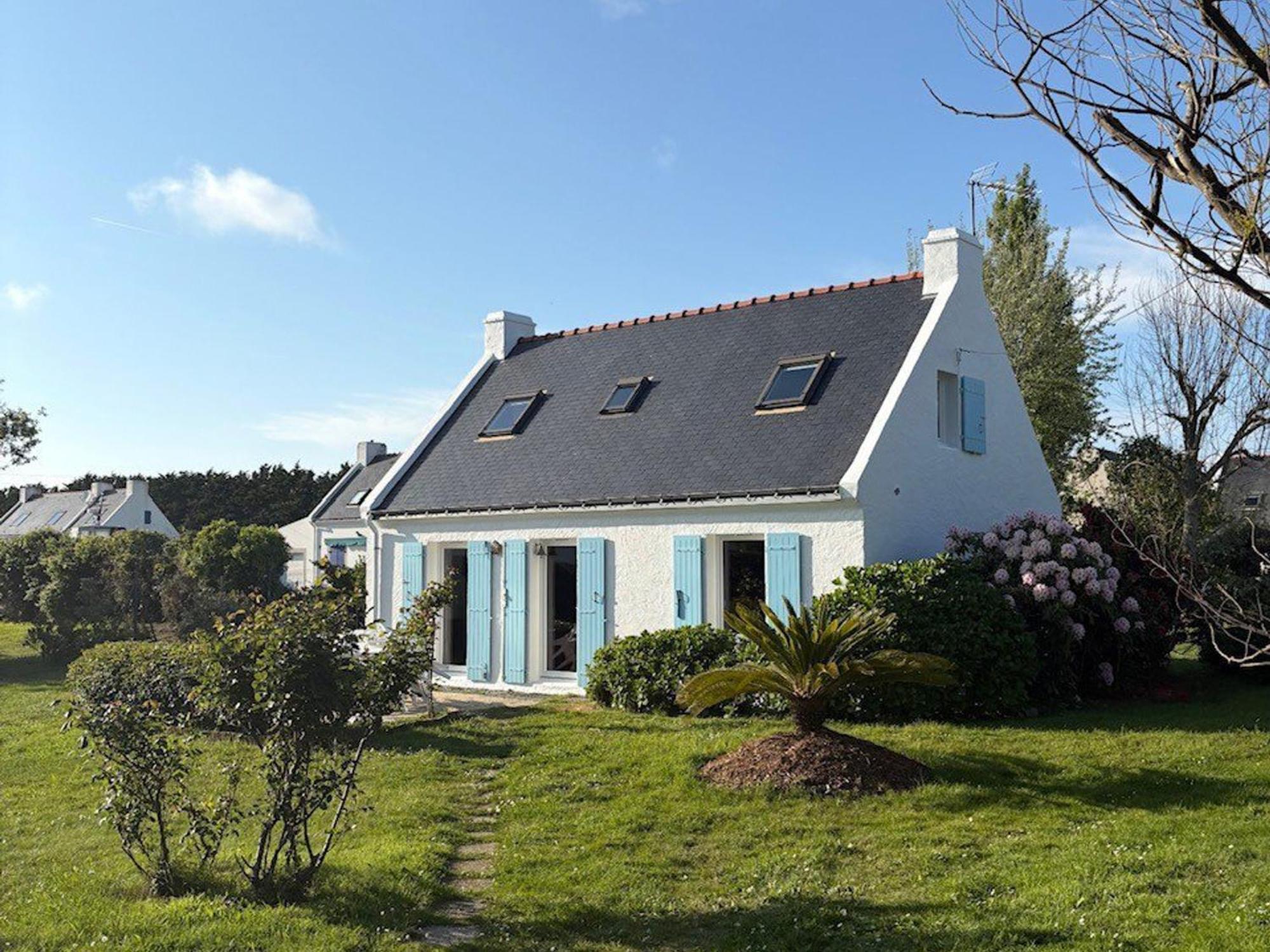 Maison Confortable Pres De La Mer Et Du Bourg, Calme Et Authenticite A Sauzon. - Fr-1-418-153 エクステリア 写真