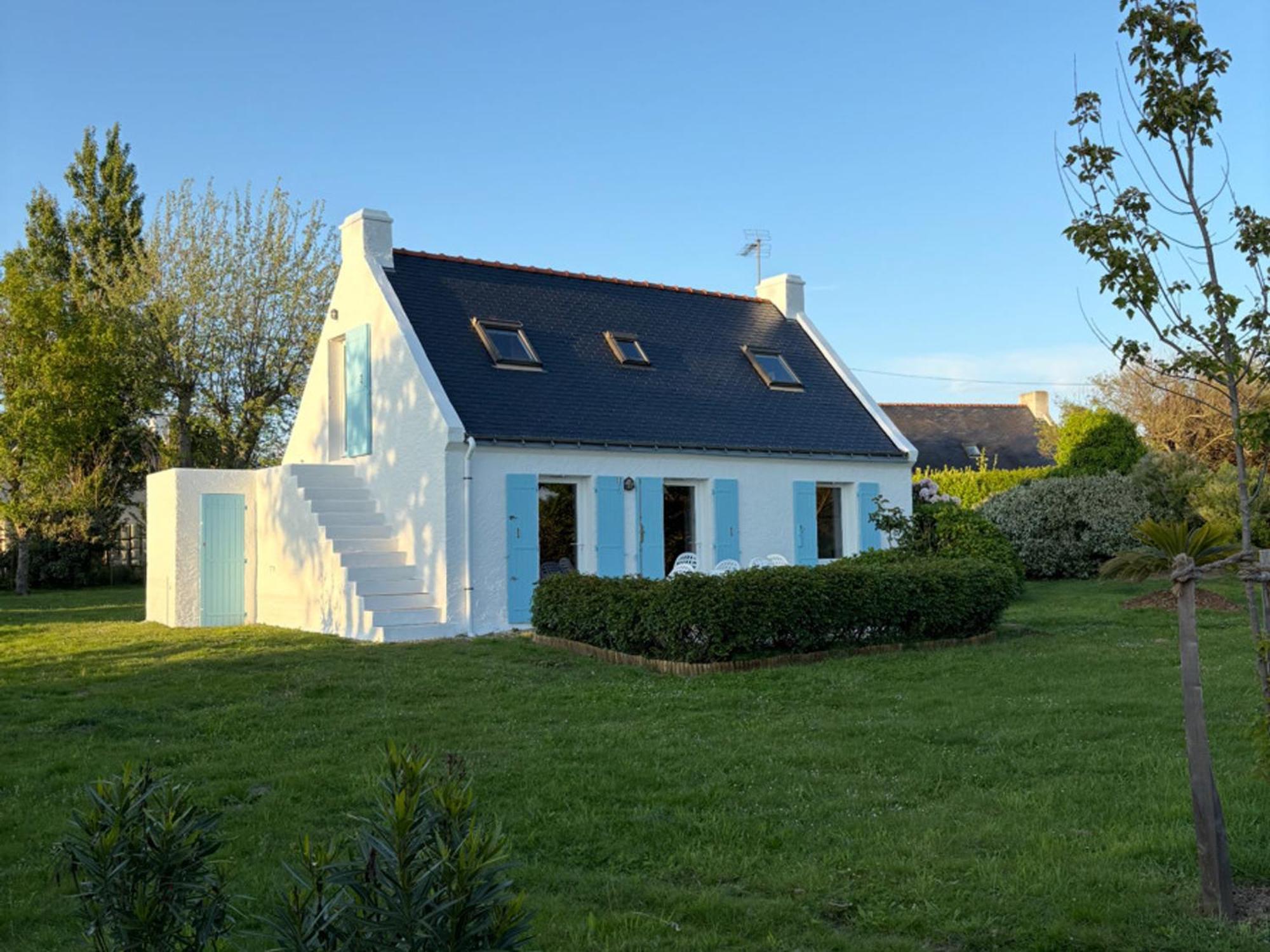 Maison Confortable Pres De La Mer Et Du Bourg, Calme Et Authenticite A Sauzon. - Fr-1-418-153 エクステリア 写真